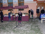 Rozsvícení stromečku u MŠ